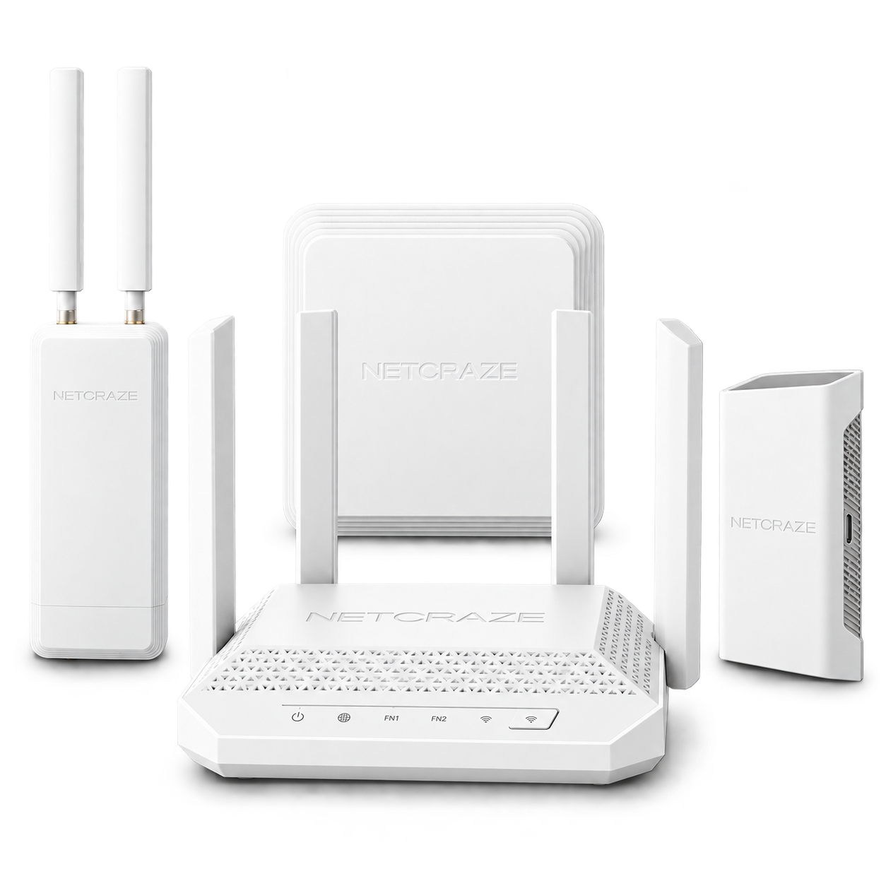 Оборудование Netcraze для домашней Mesh-системы